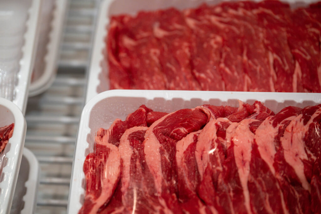 packaged meat